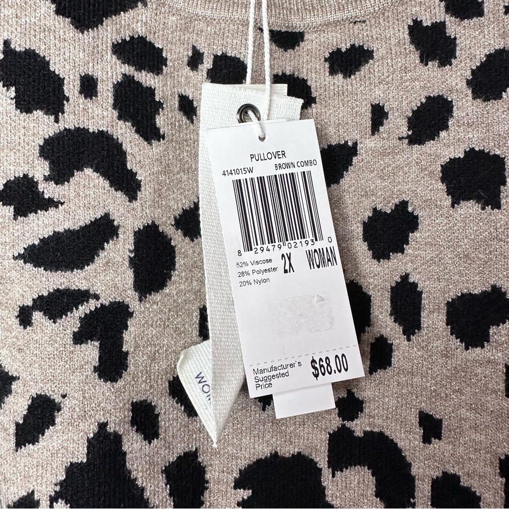 Leopard Sweater - Picture 2 of 2